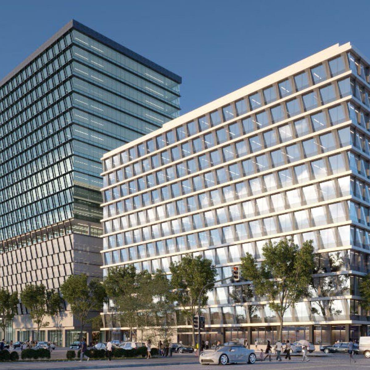 $210M makeover underway for L.A. County offices at 550 Vermont Ave